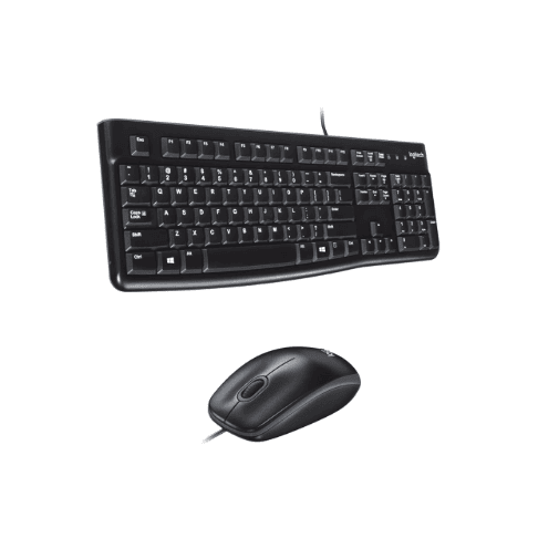 Logitech MK120 Wired USB Keyboard and Mo...